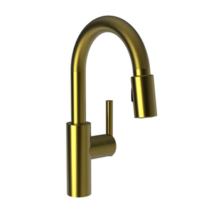 N1500-5203/04 East Linear Single-Hole Bar Faucet - Satin Brass - PVD