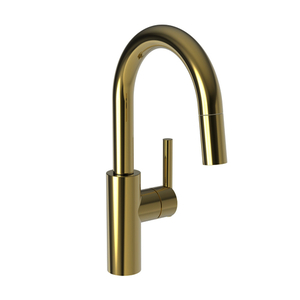 N1500-5223/24A East Linear Single-Hole Bar Faucet - French Gold - PVD