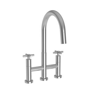 N1500-5462/20 East Linear Pull-Out Spray Kitchen Faucet - Stainless Steel - PVD