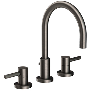 N1500/20 East Linear 8'' Widespread Bathroom Faucet - Stainless Steel - PVD