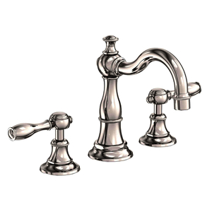 N1770/15 Victoria 8'' Widespread Bathroom Faucet - Polished Nickel - Natural