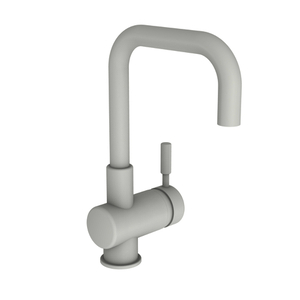 N2007/52 East Square Single-Hole Bar Faucet - Matte White