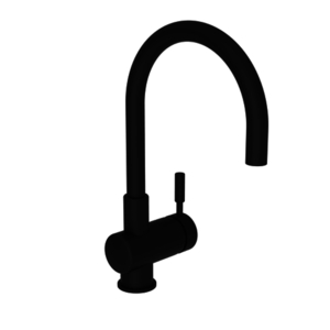 N2008/56 Cube 2 Single-Hole Bar Faucet - Flat Black N2008/56 Cube 2 Single-Hole Bar Faucet - Flat Black