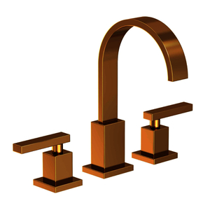 N2040/034 Secant 8'' Widespread Bathroom Faucet - Aged Brass