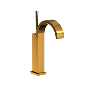 N2043/01 Secant Single Hole Bathroom Faucet - Forever Brass - PVD