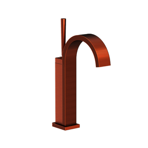N2043/08A Secant Single Hole Bathroom Faucet - Antique Copper