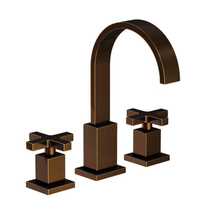 N2060/06 Secant 8'' Widespread Bathroom Faucet - Antique Brass N2060/06 Secant 8'' Widespread Bathroom Faucet - Antique Brass