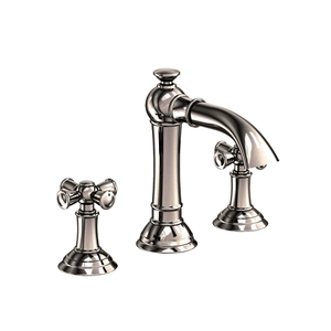 N2400/15 Aylesbury 8'' Widespread Bathroom Faucet - Polished Nickel - Natural