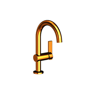 N2403/24 Priya Single Hole Bathroom Faucet - Polished Gold - PVD N2403/24 Priya Single Hole Bathroom Faucet - Polished Gold - PVD