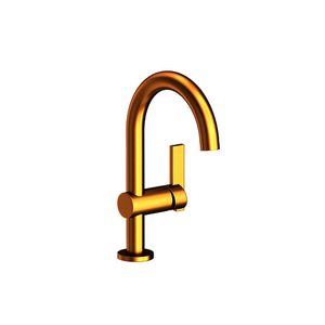 N2403/24S Priya Single Hole Bathroom Faucet - Satin Gold