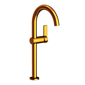 N2413/24S Priya Vessel Filler Bathroom Faucet - Satin Gold