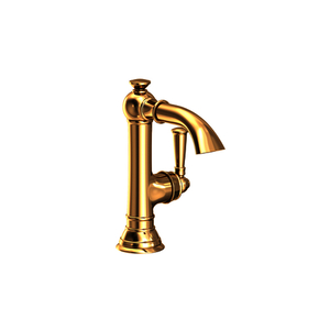 N2433/03N Aylesbury Single Hole Bathroom Faucet - Uncoated Polished Brass - Living N2433/03N Aylesbury Single Hole Bathroom Faucet - Uncoated Polished Brass - Living