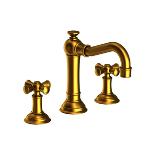 N2460/04 Jacobean 8'' Widespread Bathroom Faucet - Satin Brass - PVD N2460/04 Jacobean 8'' Widespread Bathroom Faucet - Satin Brass - PVD