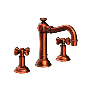 N2460/08A Jacobean 8'' Widespread Bathroom Faucet - Antique Copper N2460/08A Jacobean 8'' Widespread Bathroom Faucet - Antique Copper