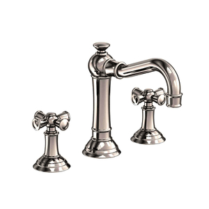 N2460/15 Jacobean 8'' Widespread Bathroom Faucet - Polished Nickel - Natural