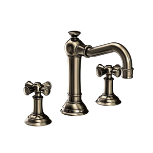N2460/15A Jacobean 8'' Widespread Bathroom Faucet - Antique Nickel N2460/15A Jacobean 8'' Widespread Bathroom Faucet - Antique Nickel