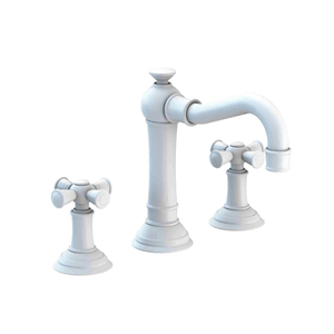 N2460/52 Jacobean 8'' Widespread Bathroom Faucet - Matte White N2460/52 Jacobean 8'' Widespread Bathroom Faucet - Matte White