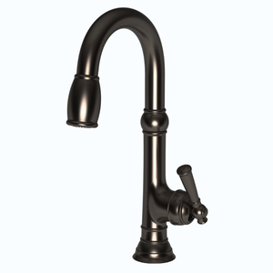 N2470-5223/20 Jacobean Single-Hole Bar Faucet - Stainless Steel - PVD