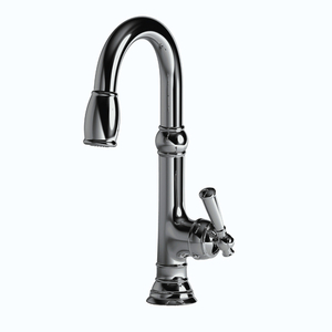 N2470-5223/26 Jacobean Single-Hole Bar Faucet - Polished Chrome