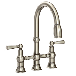 N2470-5463/15A Jacobean Pull-Out Spray Kitchen Faucet - Antique Nickel N2470-5463/15A Jacobean Pull-Out Spray Kitchen Faucet - Antique Nickel
