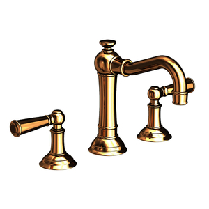 N2470/24A Jacobean 8'' Widespread Bathroom Faucet - French Gold - PVD N2470/24A Jacobean 8'' Widespread Bathroom Faucet - French Gold - PVD