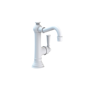 N2473/52 Jacobean Single Hole Bathroom Faucet - Matte White N2473/52 Jacobean Single Hole Bathroom Faucet - Matte White