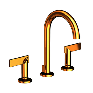 N2480/24 Priya 8'' Widespread Bathroom Faucet - Polished Gold - PVD N2480/24 Priya 8'' Widespread Bathroom Faucet - Polished Gold - PVD