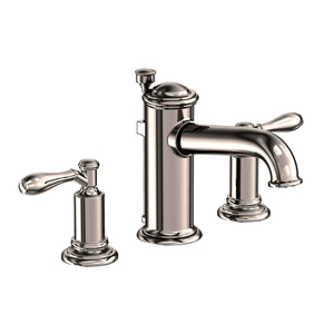 N2550/15 Ithaca 8'' Widespread Bathroom Faucet - Polished Nickel - Natural