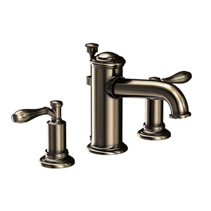 N2550/15A Ithaca 8'' Widespread Bathroom Faucet - Antique Nickel N2550/15A Ithaca 8'' Widespread Bathroom Faucet - Antique Nickel