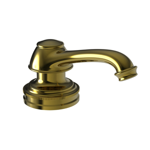 N2940-5721/03N Taft Soap Dispenser Kitchen Accessory - Uncoated Polished Brass - Living N2940-5721/03N Taft Soap Dispenser Kitchen Accessory - Uncoated Polished Brass - Living