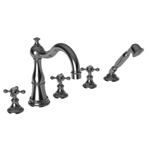 N3-1767/26 Victorian Tub Faucet Trim Trim Kit - Polished Chrome