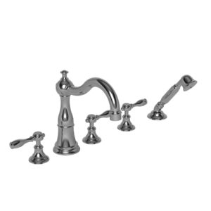 N3-1777/26 Victorian Tub Faucet Trim Trim Kit - Polished Chrome