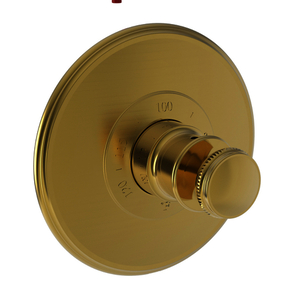N3-2554TR/24 Ithaca Thermostatic Valve Trim Trim Kit - Polished Gold - PVD N3-2554TR/24 Ithaca Thermostatic Valve Trim Trim Kit - Polished Gold - PVD