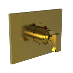 N3-2574TS/03N Joffrey Thermostatic Valve Trim Trim Kit - Uncoated Polished Brass - Living N3-2574TS/03N Joffrey Thermostatic Valve Trim Trim Kit - Uncoated Polished Brass - Living