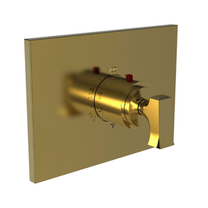N3-2574TS/24A Joffrey Thermostatic Valve Trim Trim Kit - French Gold - PVD N3-2574TS/24A Joffrey Thermostatic Valve Trim Trim Kit - French Gold - PVD
