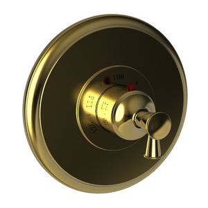 N3-2914TR/24A Vander Thermostatic Valve Trim Trim Kit - French Gold - PVD N3-2914TR/24A Vander Thermostatic Valve Trim Trim Kit - French Gold - PVD