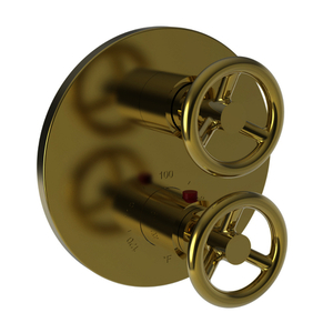 N3-2923TR/03N Slater Thermostatic / Volume Control Trim Trim Kit - Uncoated Polished Brass - Living N3-2923TR/03N Slater Thermostatic / Volume Control Trim Trim Kit - Uncoated Polished Brass - Living