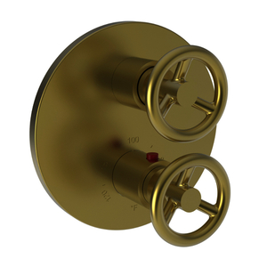 N3-2923TR/04 Slater Thermostatic / Volume Control Trim Trim Kit - Satin Brass - PVD N3-2923TR/04 Slater Thermostatic / Volume Control Trim Trim Kit - Satin Brass - PVD