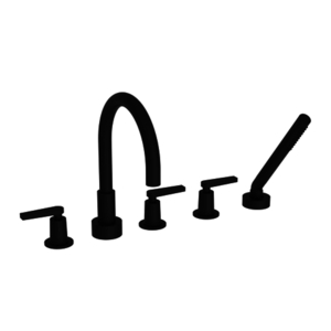 N3-2977/56 Dorrance Tub Faucet Trim Trim Kit - Flat Black N3-2977/56 Dorrance Tub Faucet Trim Trim Kit - Flat Black