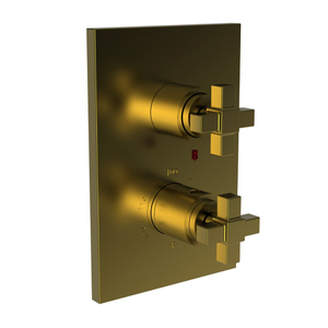 N3-3153TS/04 Malvina Thermostatic / Volume Control Trim Trim Kit - Satin Brass - PVD N3-3153TS/04 Malvina Thermostatic / Volume Control Trim Trim Kit - Satin Brass - PVD