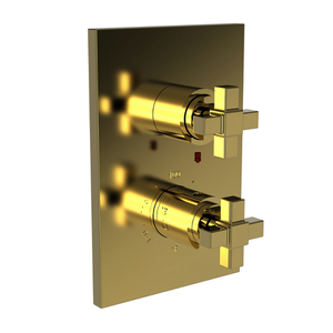 N3-3153TS/24A Malvina Thermostatic / Volume Control Trim Trim Kit - French Gold - PVD N3-3153TS/24A Malvina Thermostatic / Volume Control Trim Trim Kit - French Gold - PVD