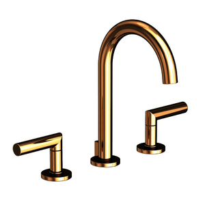 N3100/24A Pavani 8'' Widespread Bathroom Faucet - French Gold - PVD