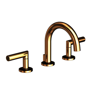 N3110/24A Pavani 8'' Widespread Bathroom Faucet - French Gold - PVD
