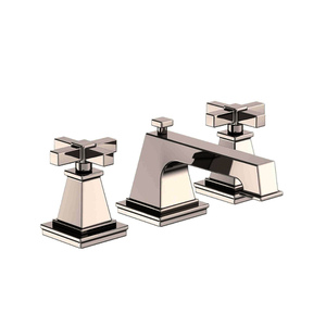 N3150/15 Malvina 8'' Widespread Bathroom Faucet - Polished Nickel - Natural