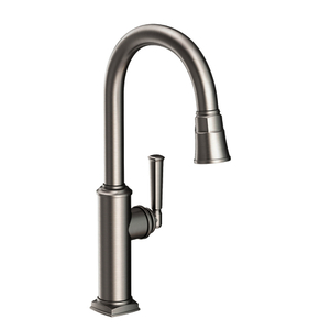 N3160-5103/20 Zemora Pull-Out Spray Kitchen Faucet - Stainless Steel - PVD