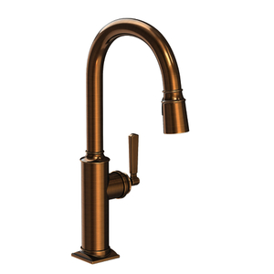 N3170-5103/06 Adams Pull-Out Spray Kitchen Faucet - Antique Brass N3170-5103/06 Adams Pull-Out Spray Kitchen Faucet - Antique Brass