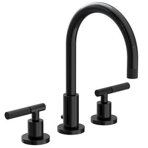 N3290/54 Muncy 8'' Widespread Bathroom Faucet - Gloss Black N3290/54 Muncy 8'' Widespread Bathroom Faucet - Gloss Black