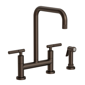 N3360-5413/07 Muncy Two-Handle Kitchen Faucet - English Bronze N3360-5413/07 Muncy Two-Handle Kitchen Faucet - English Bronze
