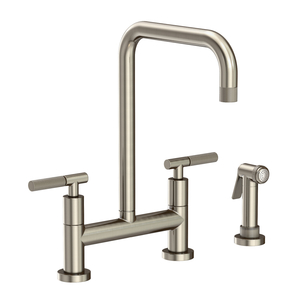 N3360-5413/15A Muncy Two-Handle Kitchen Faucet - Antique Nickel N3360-5413/15A Muncy Two-Handle Kitchen Faucet - Antique Nickel