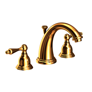 N850C/03N Seaport 8'' Widespread Bathroom Faucet - Uncoated Polished Brass - Living N850C/03N Seaport 8'' Widespread Bathroom Faucet - Uncoated Polished Brass - Living